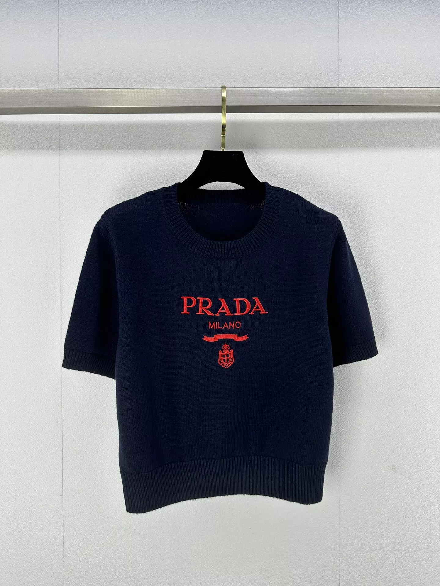 prada sweater manches courtes pour femme s_127a501